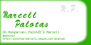 marcell palotas business card